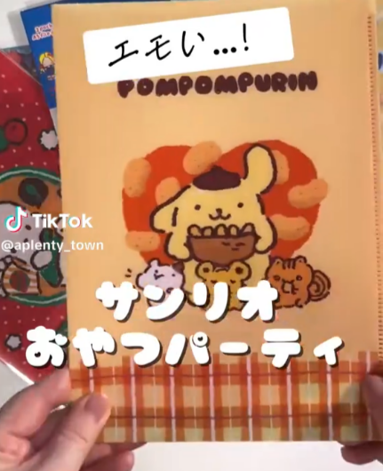サンリオキャラクターズ × 古川紙工さんのコラボデザイン♪ Tiktok更新しました。