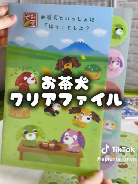 懐かしみのお茶犬アイテム🥰TikTok更新しました！